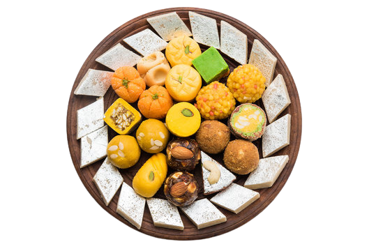 Premium sweets platter